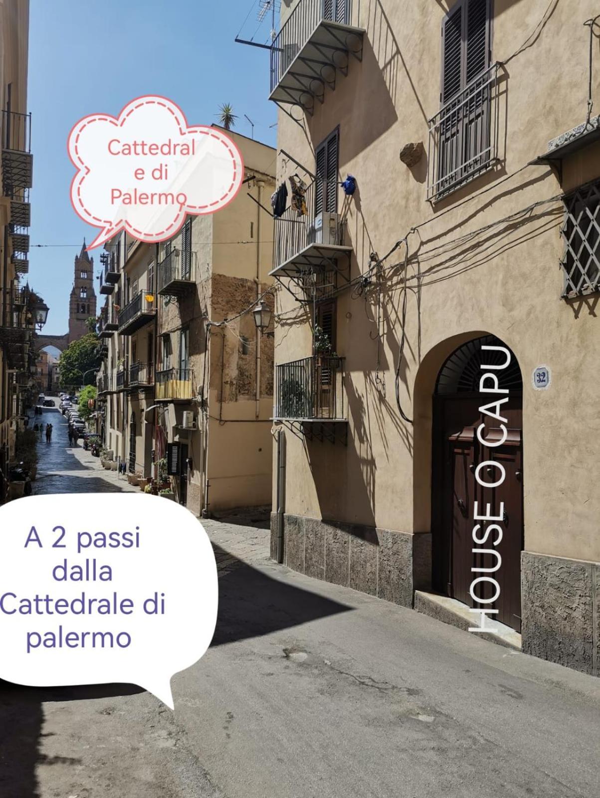 Casa Centro Storico O Capu Apartment Palermo Exterior foto